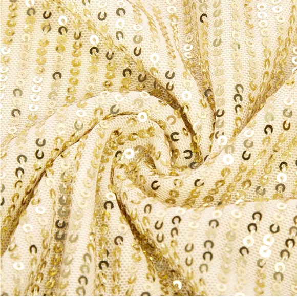 Jasambac Sparkle Sequin One Shoulder Top - Picture 6 of 12